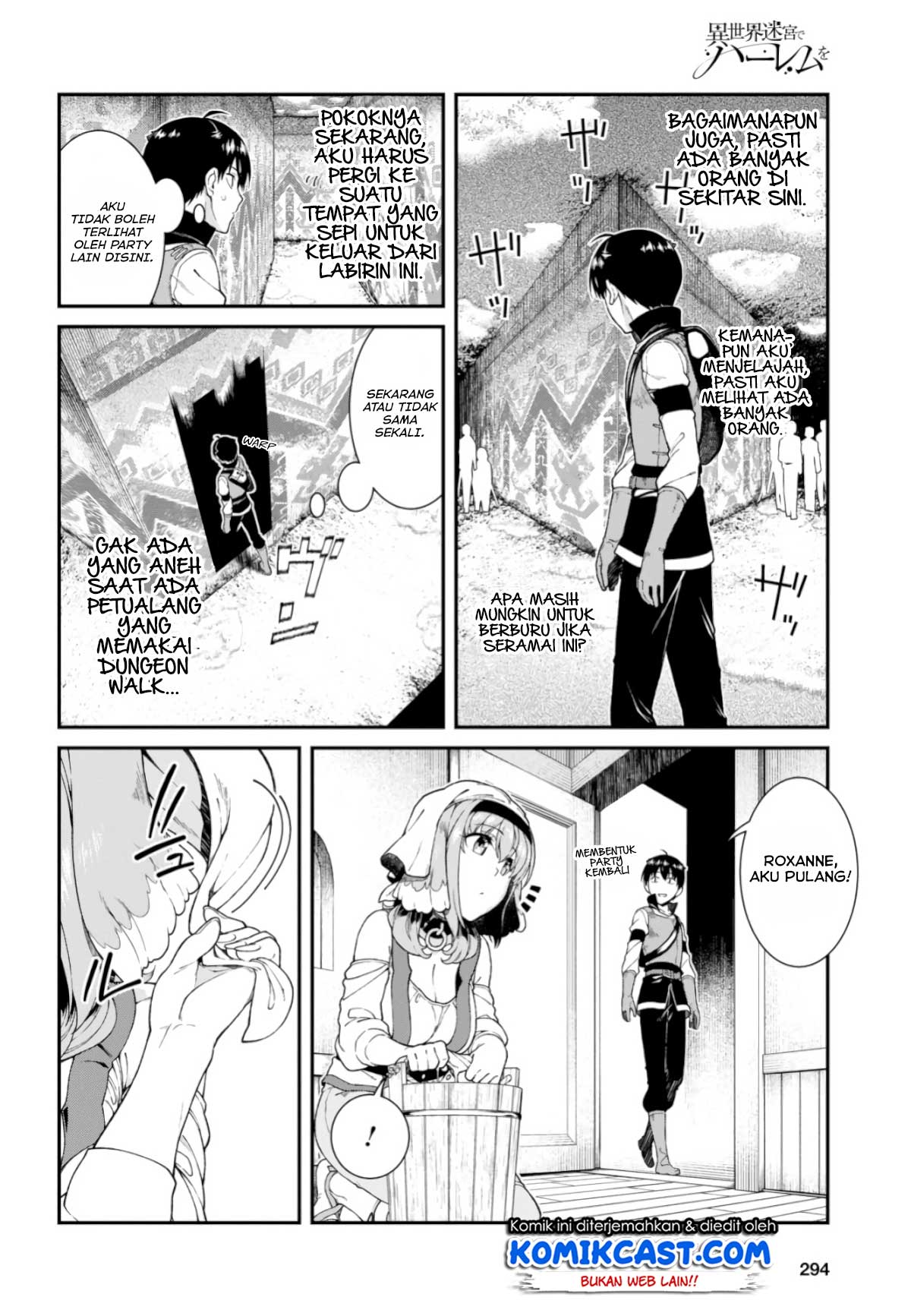 Isekai Meikyuu de Harem wo Chapter 26 Bahasa Indonesia